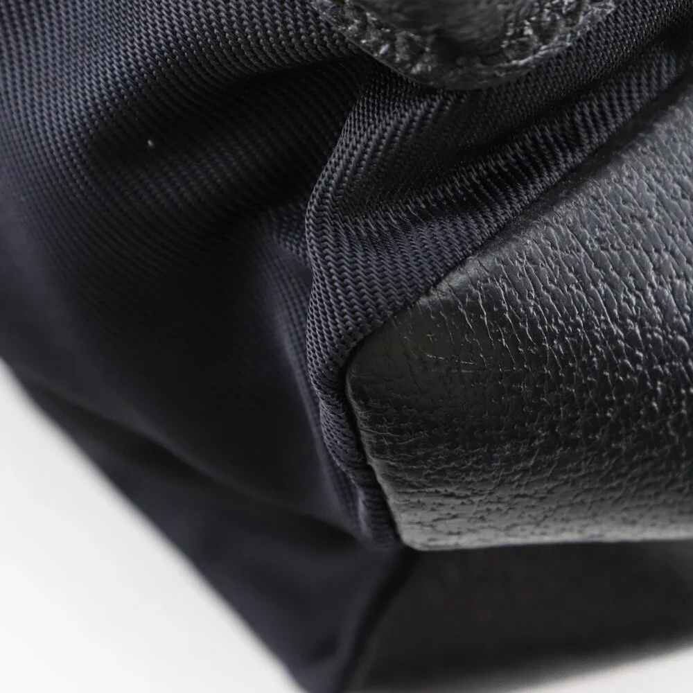 GUCCI Black Leather Backpack